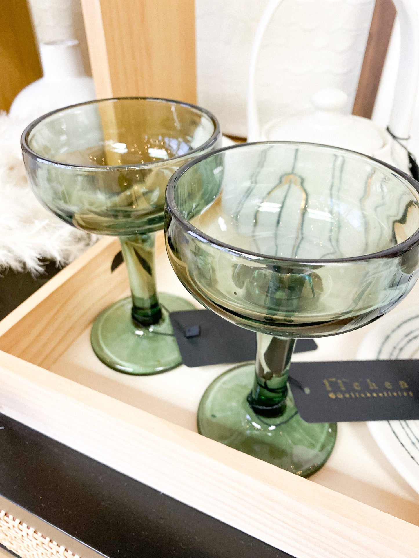Vintage Wine Glasses