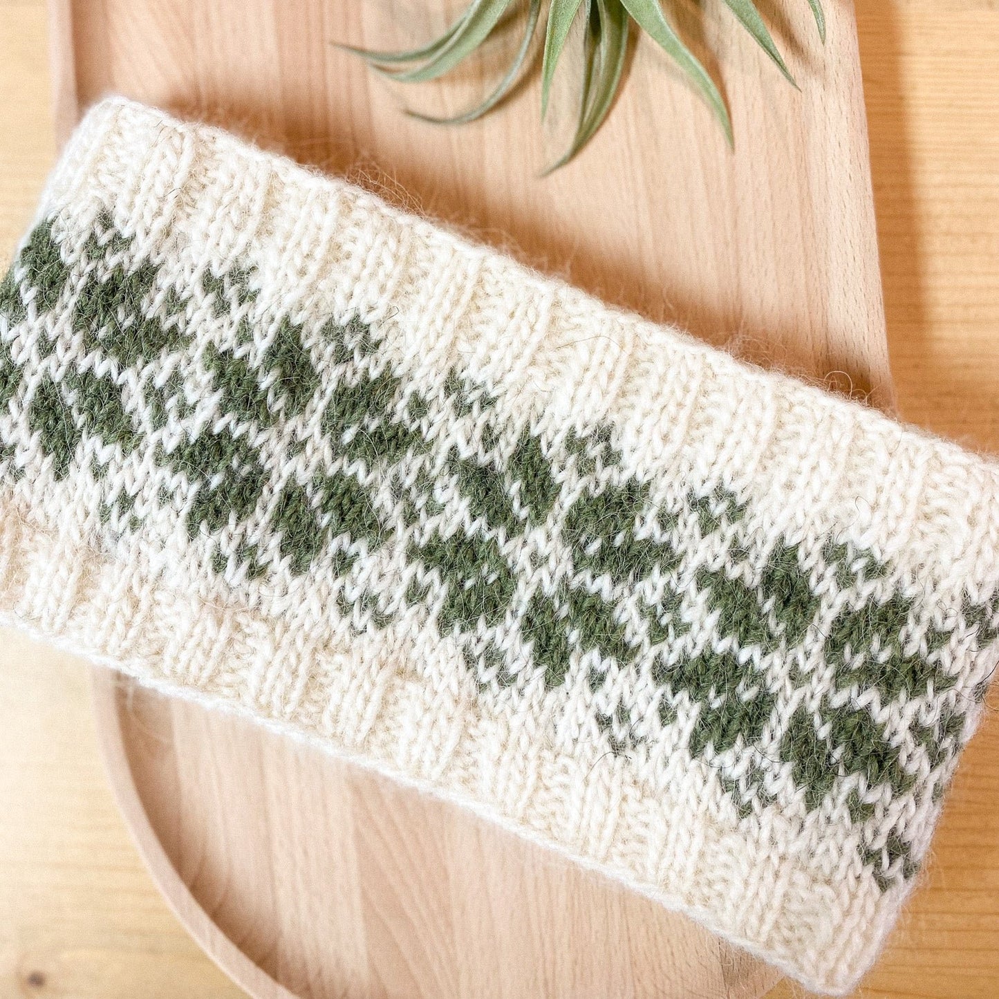 Snowflake Headband #4 by Kayleigh Knits