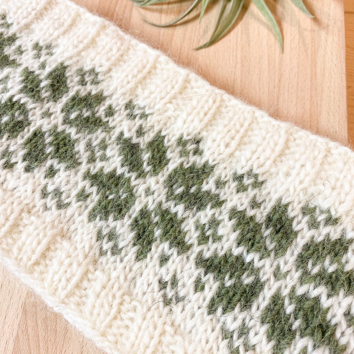 Snowflake Headband #4 by Kayleigh Knits