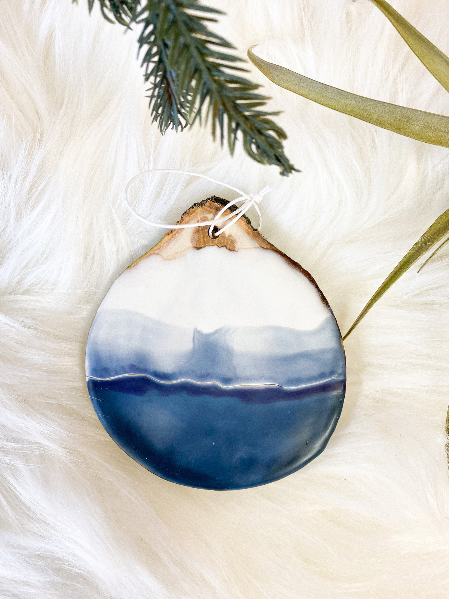 Encaustic Ornament by Lara McGlinchy