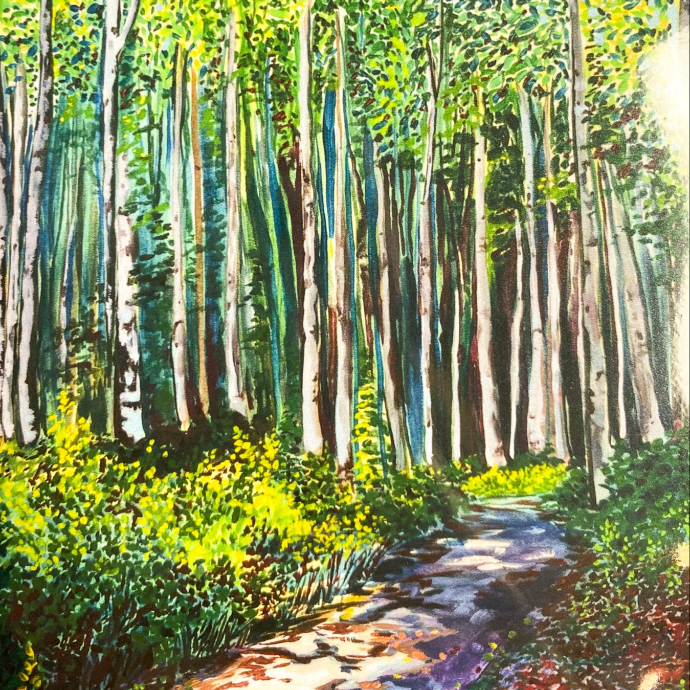 Rooted in Permafrost 13x19 Print by AnnMarie Young Art