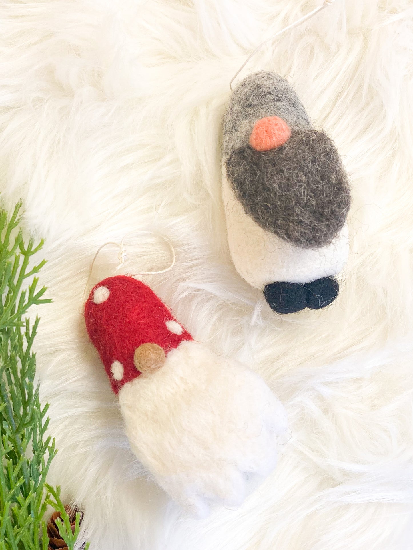 Gnome Ornament by Little Fish Workshop