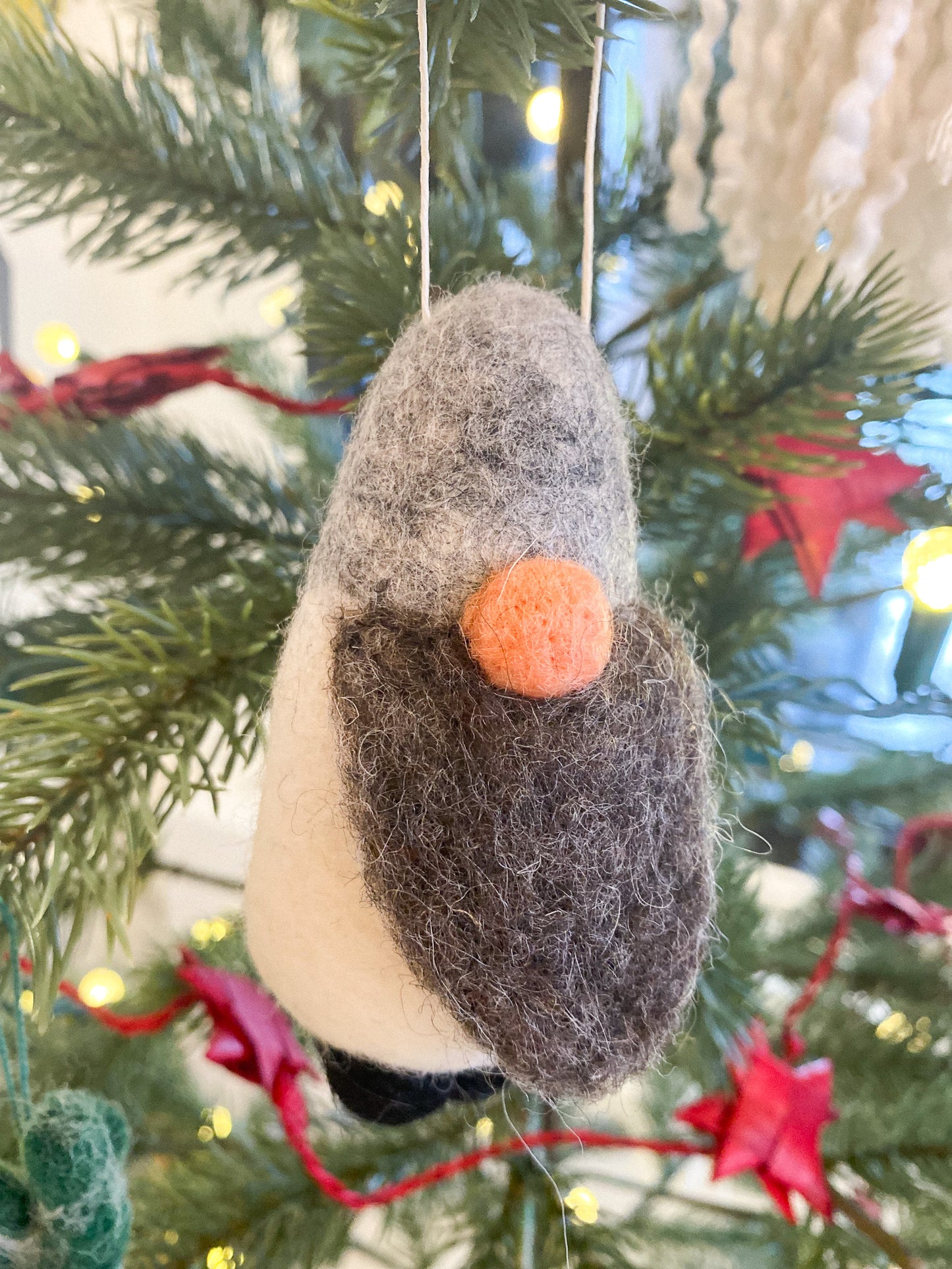 Gnome Ornament by Little Fish Workshop