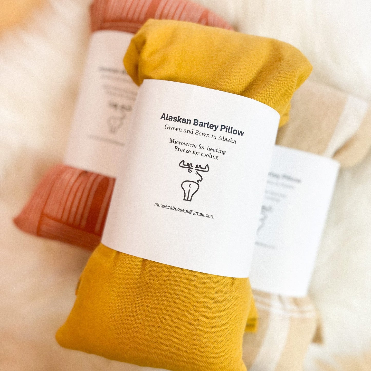 Alaskan-Grown Barley Neck Wrap by AK Everyday
