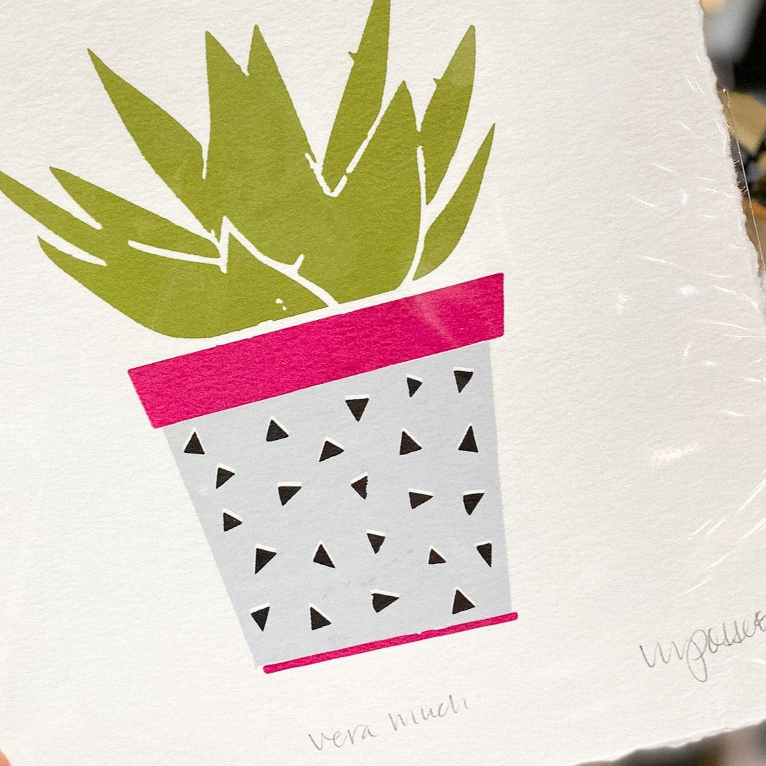 Vera Much Original Silkscreen Print by Printworthy