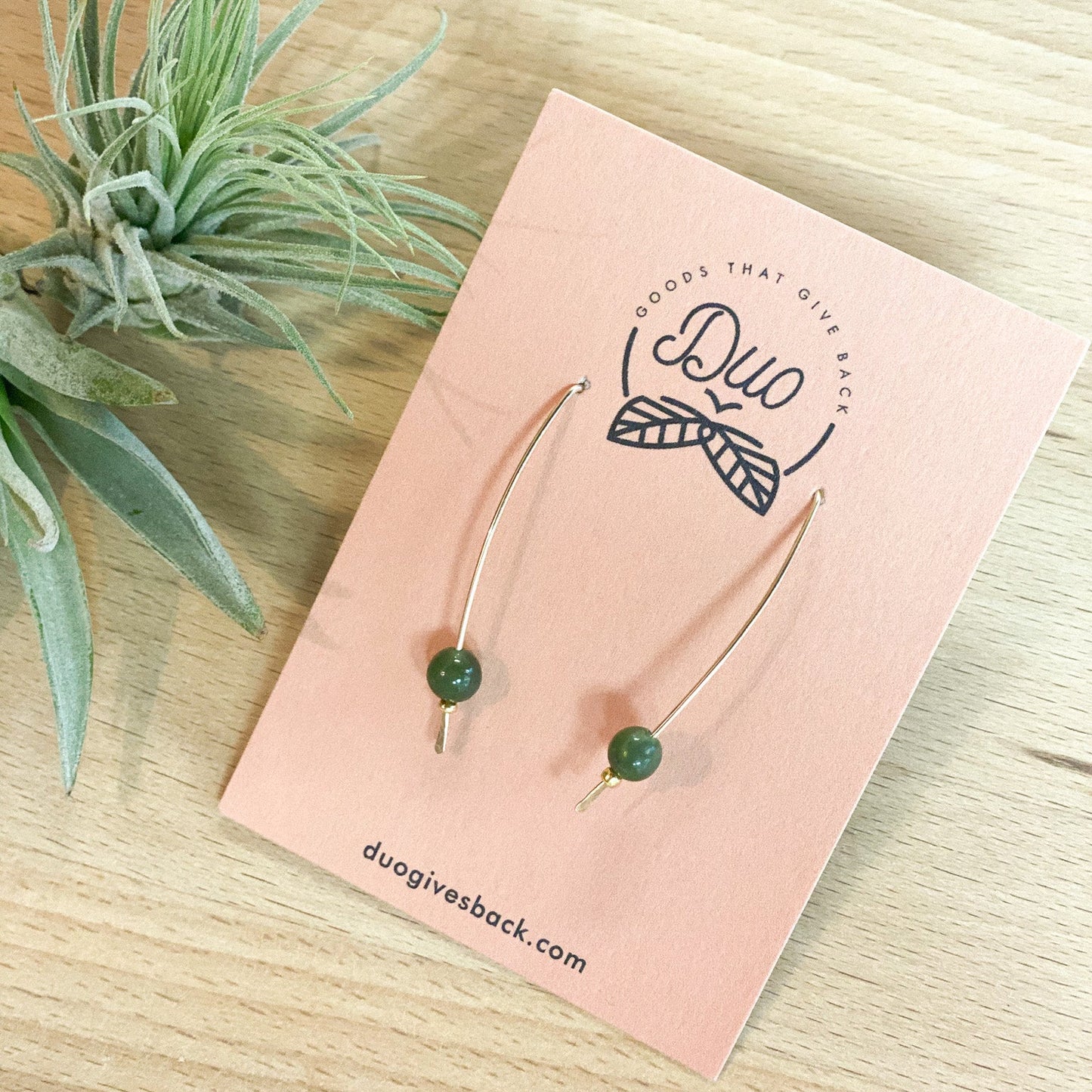 Dawn Threader Earrings by DUO Goods