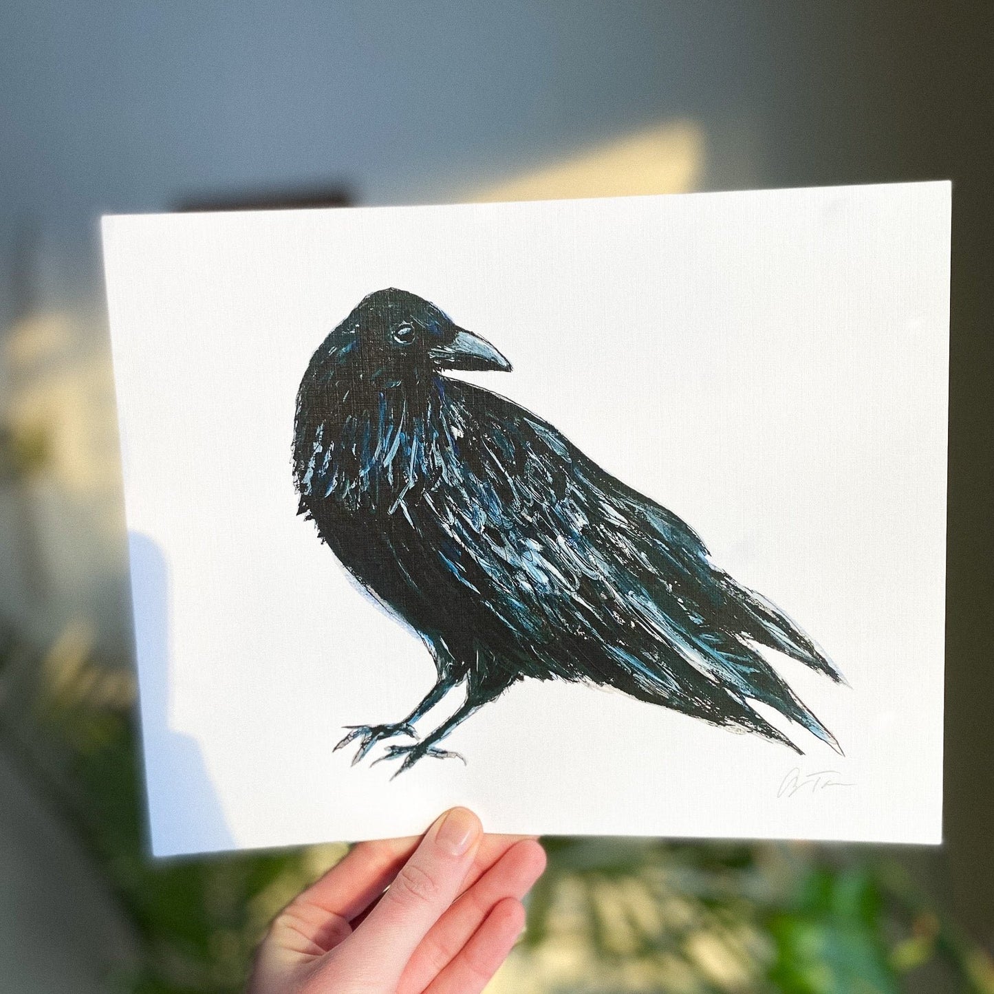 Raven 8x10 Print by Anya Toelle