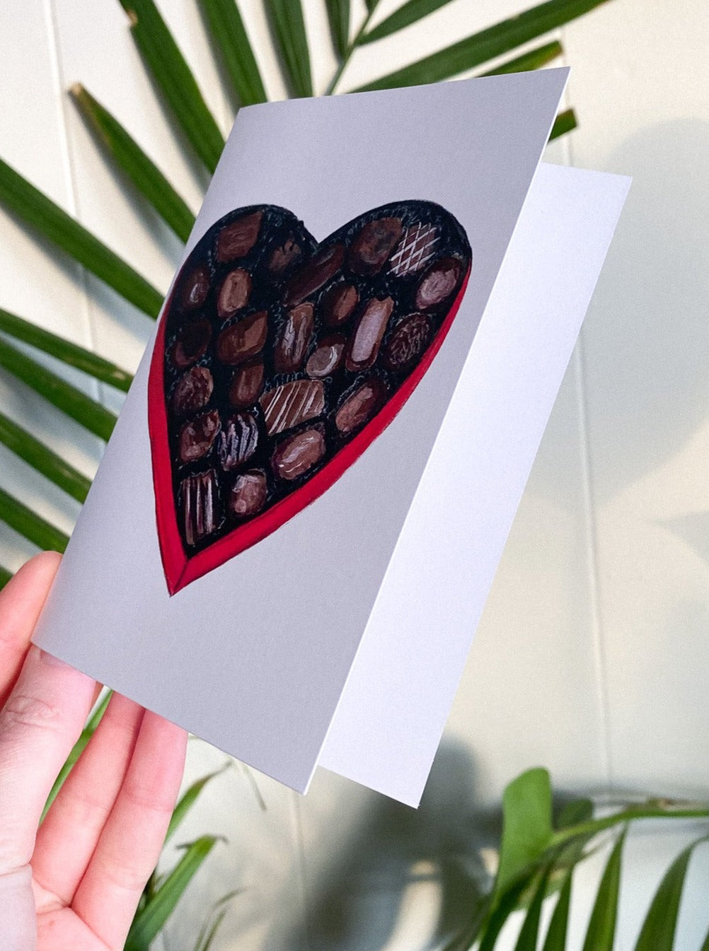 Box of Chocolates Card by Anya Toelle