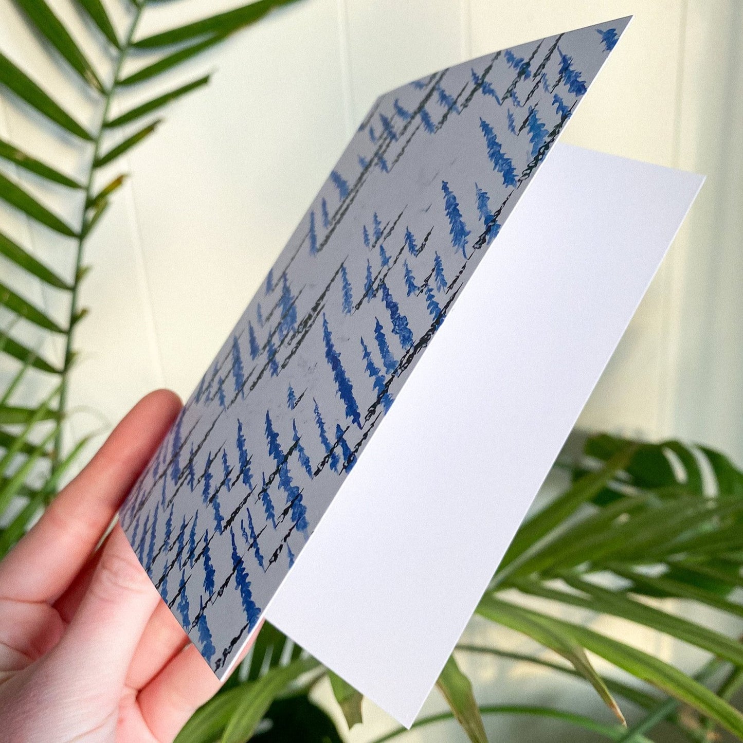 Arctic Shadows Card by Anya Toelle