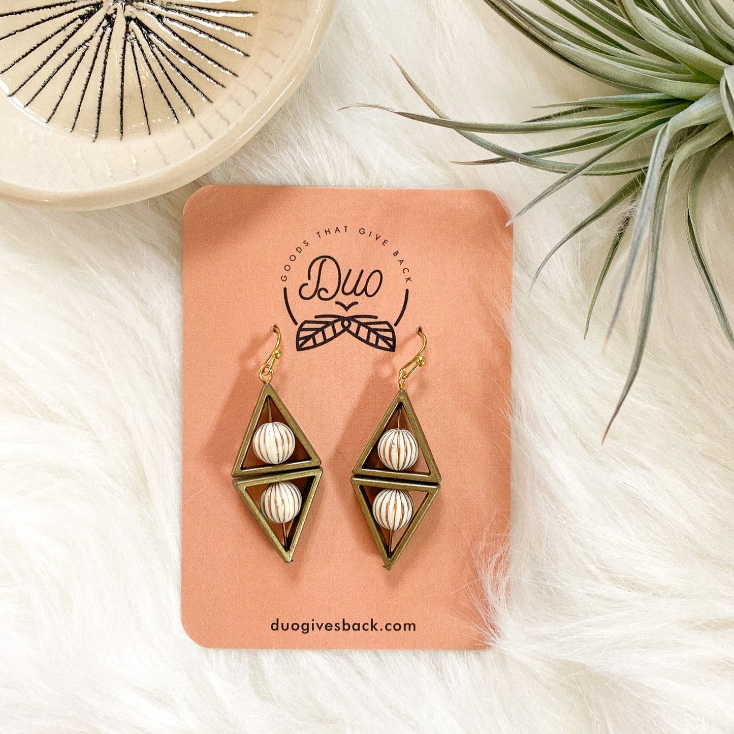 Ascent Earrings by DUO Goods