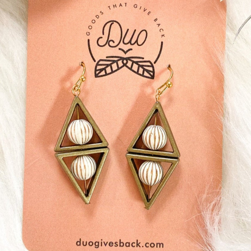 Ascent Earrings by DUO Goods
