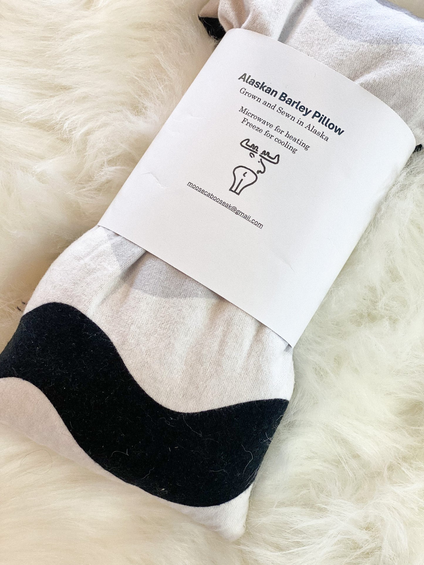 Alaskan-Grown Barley Neck Wrap by AK Everyday