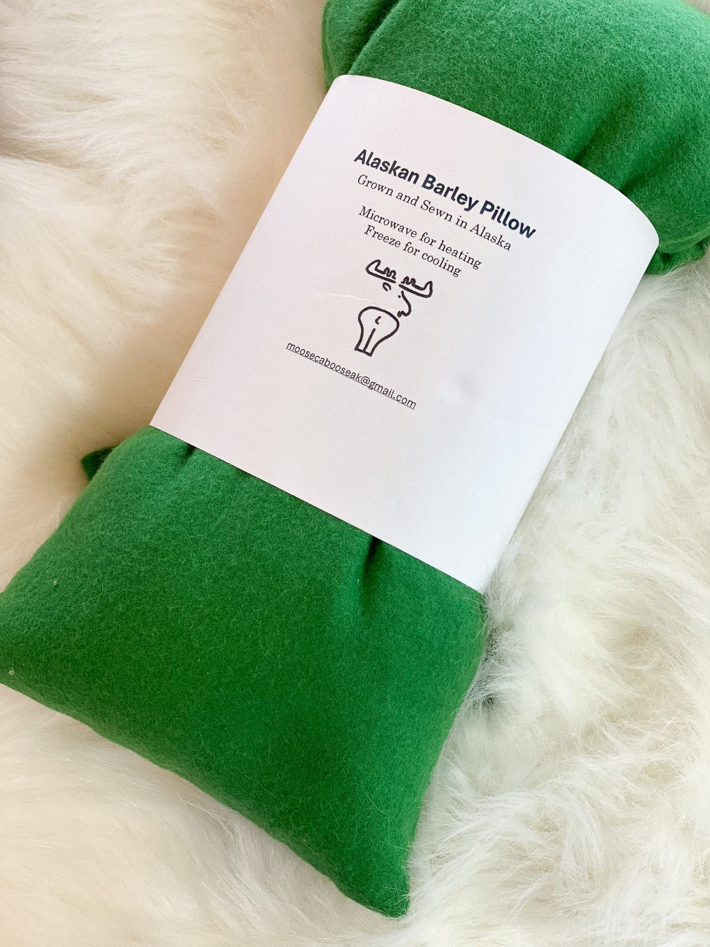 Alaskan-Grown Barley Neck Wrap by AK Everyday