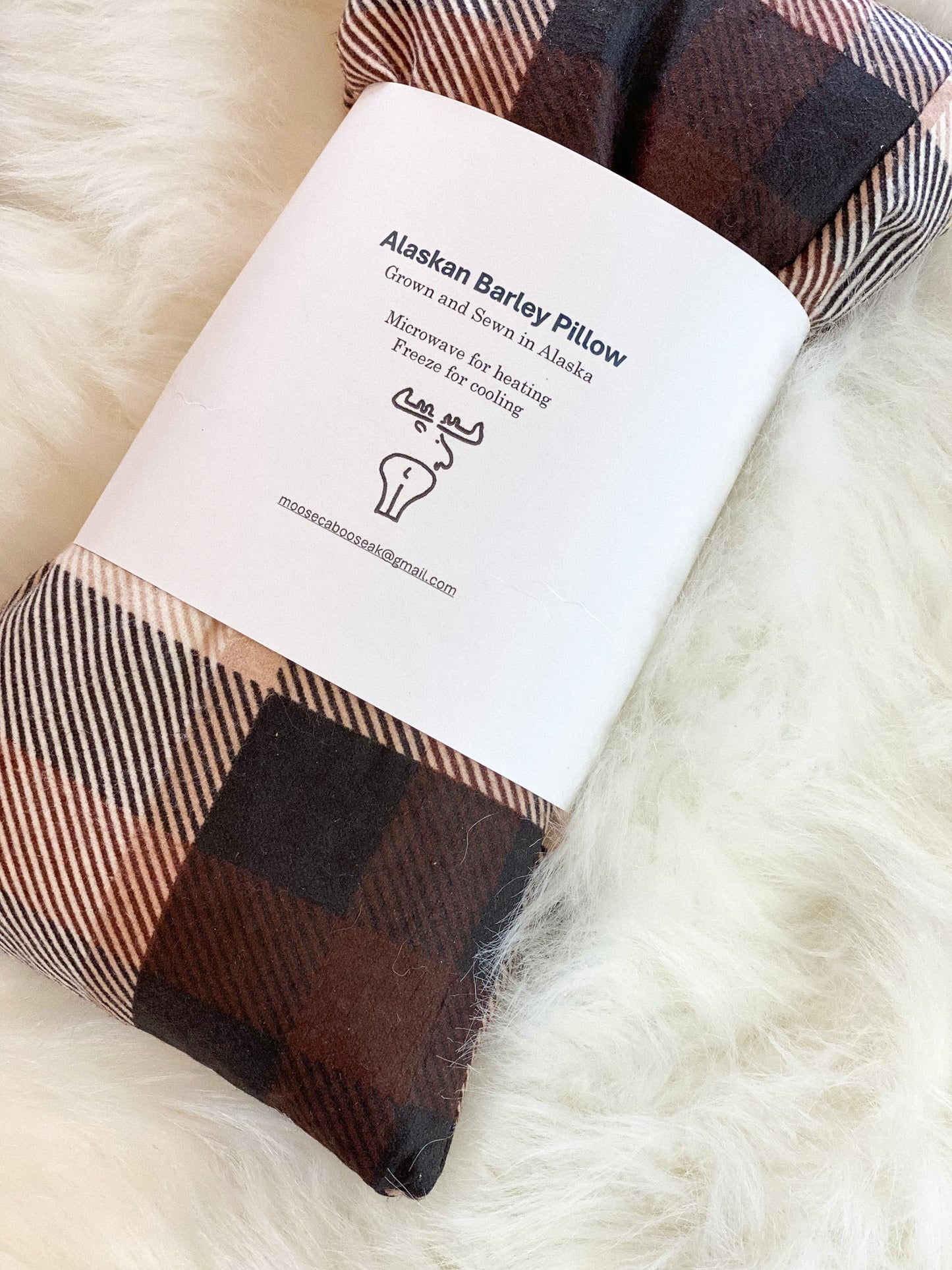 Alaskan-Grown Barley Neck Wrap by AK Everyday