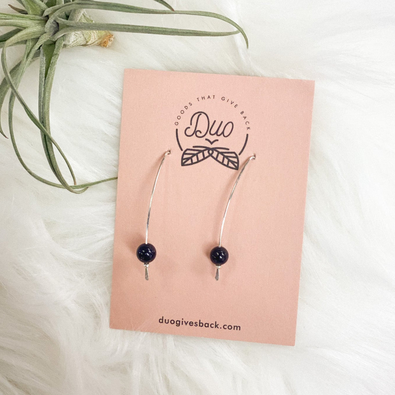Dawn Threader Earrings by DUO Goods