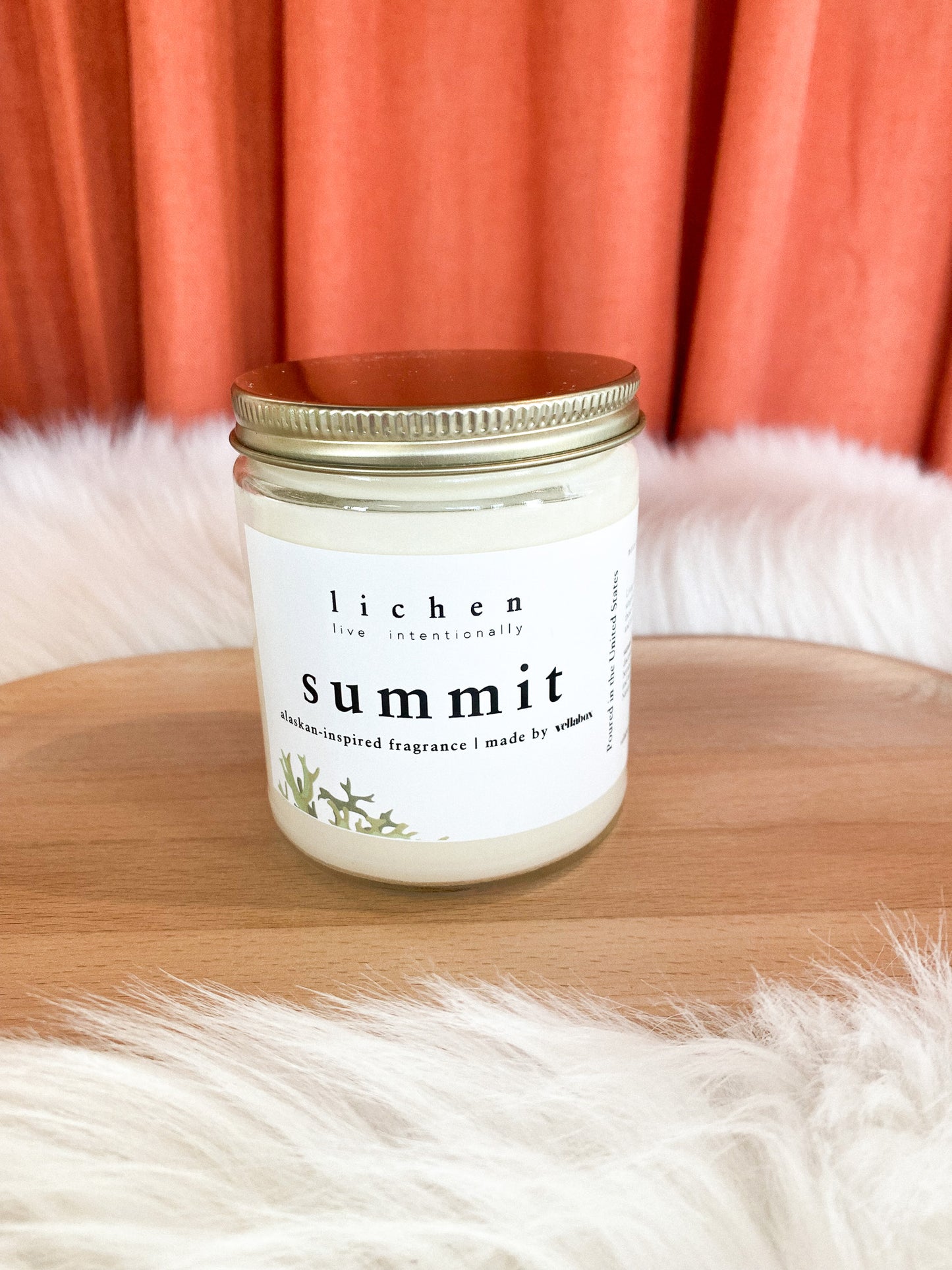 Summit Soy Wax Candle by Lichen x Vellabox