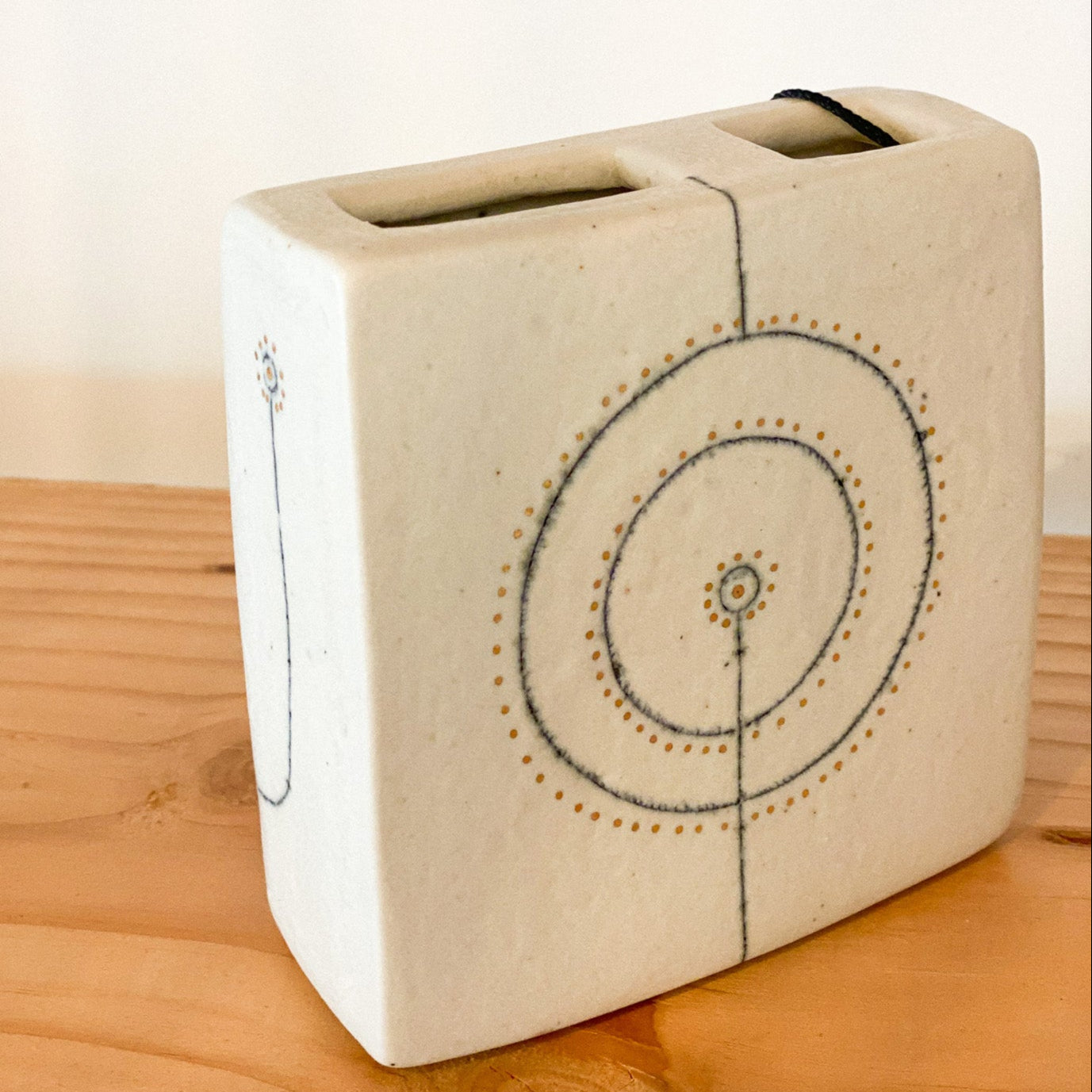 Liminal Wall Vase | Square by K.Olson Ceramics