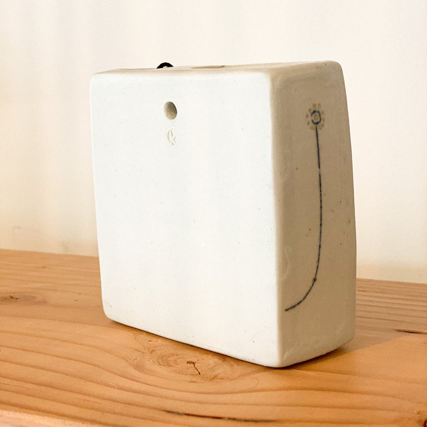 Liminal Wall Vase | Square by K.Olson Ceramics