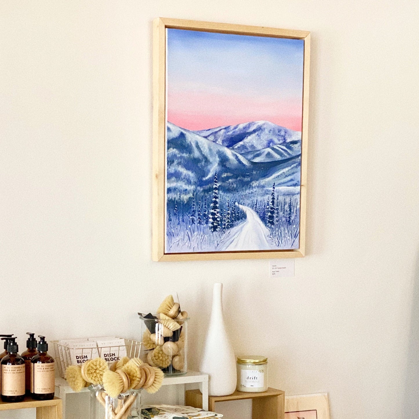 Interior Original Painting by Anya Toelle