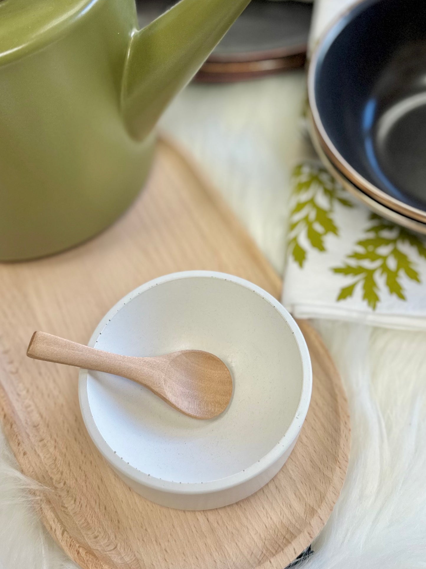 Concrete Salt Cellar by Made by Kippen