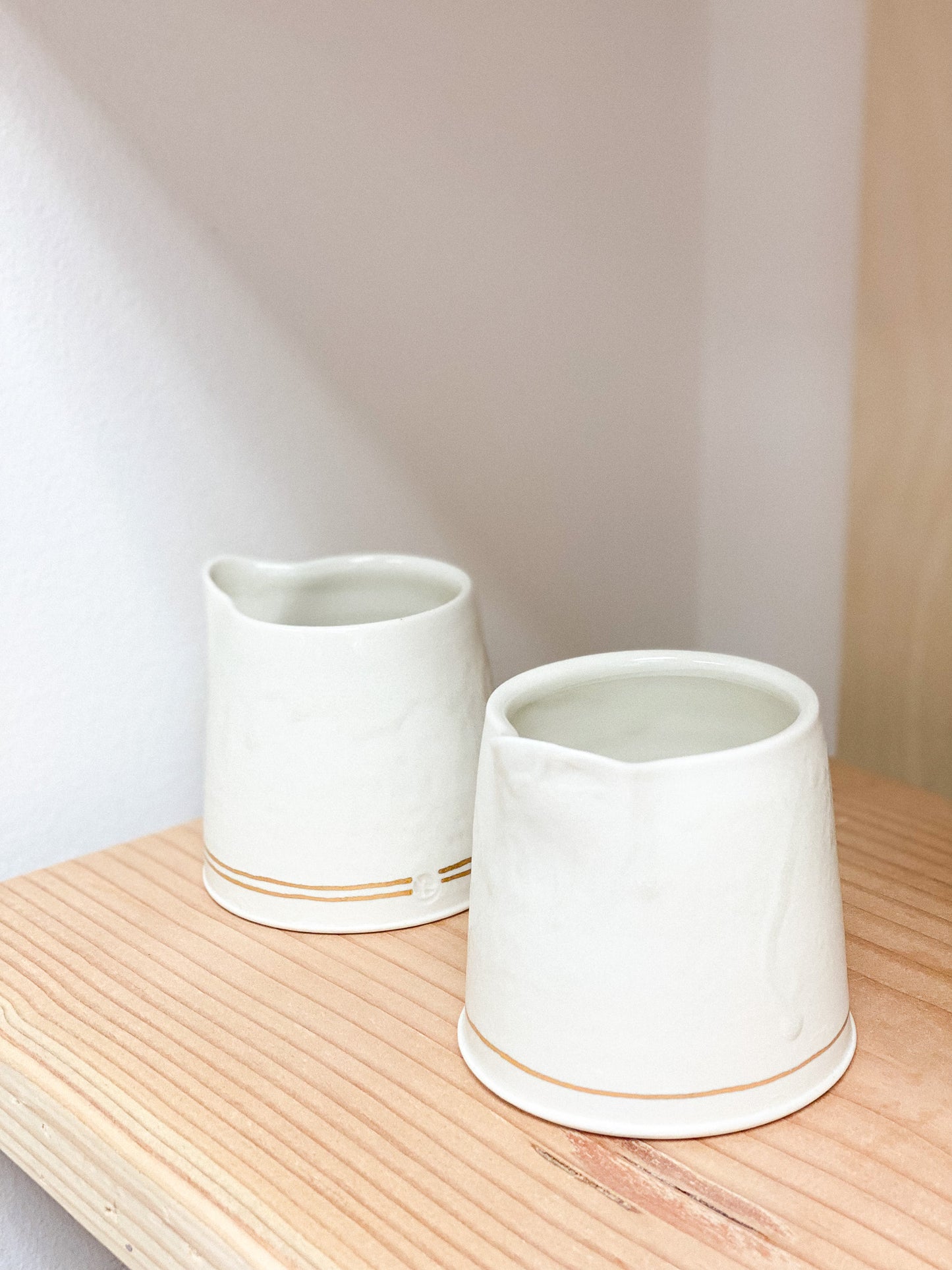 Porcelain Creamer Cup by K.Olson
