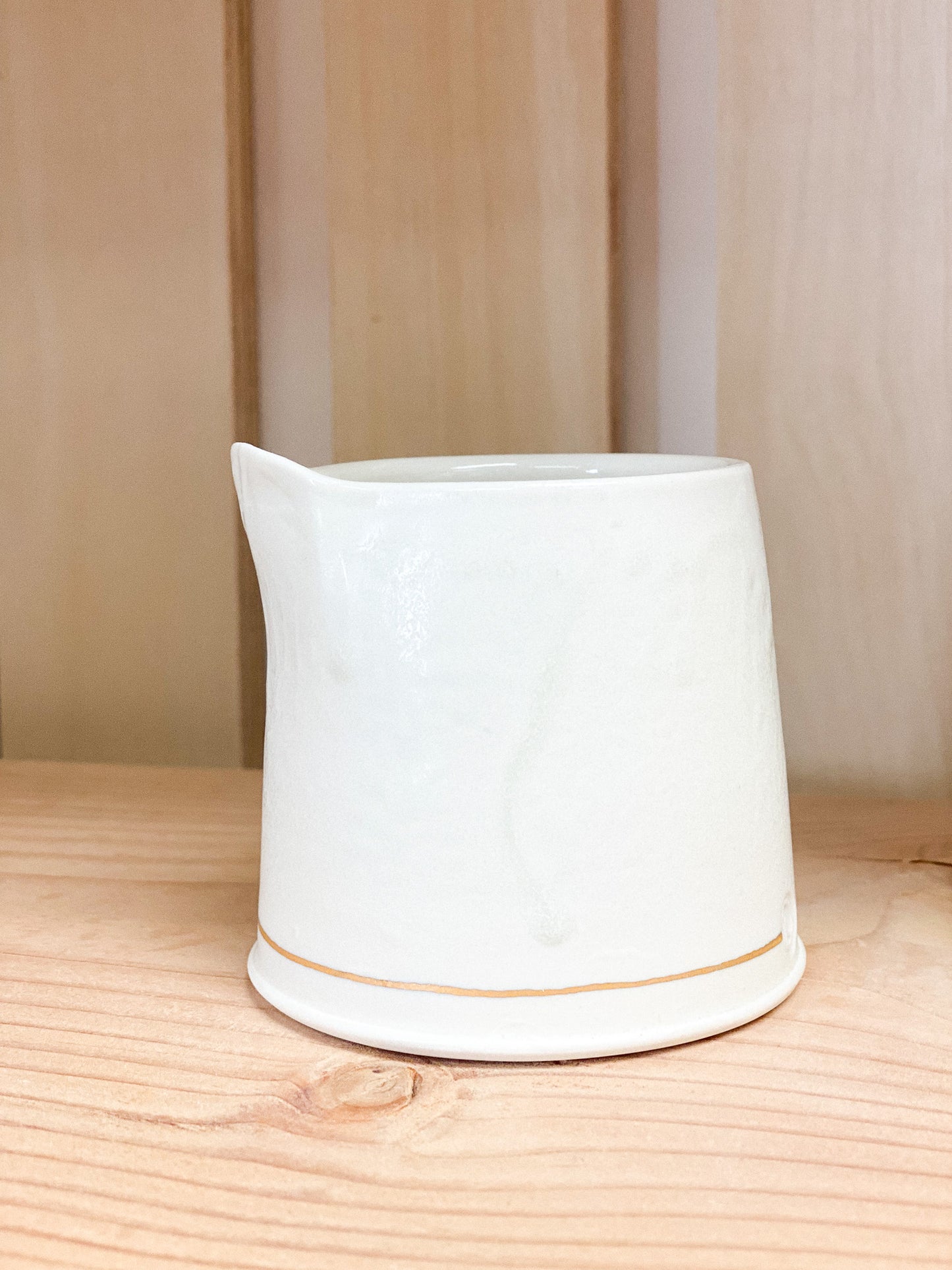 Porcelain Creamer Cup by K.Olson