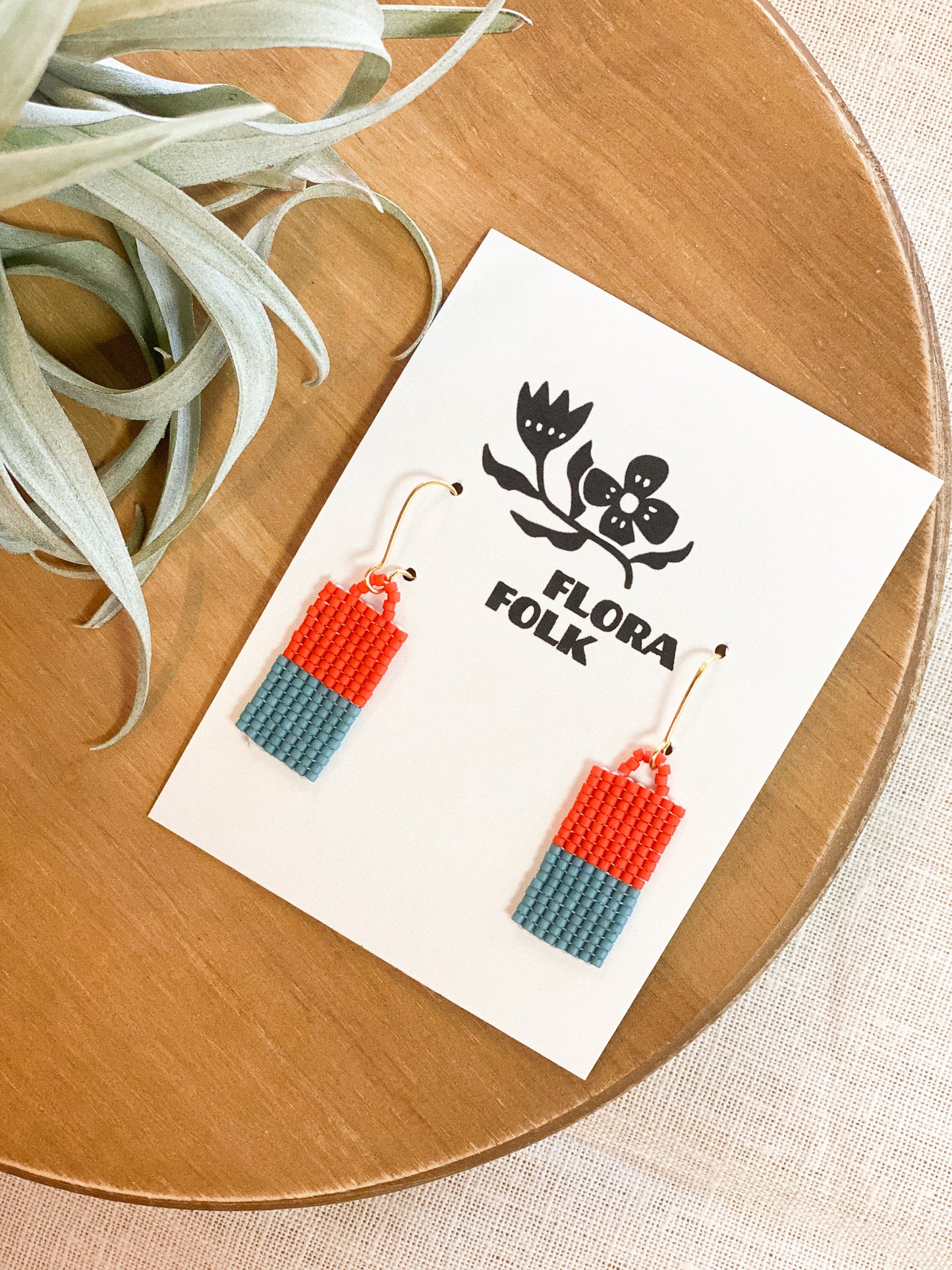 Color Harmony Earrings by Flora Folk