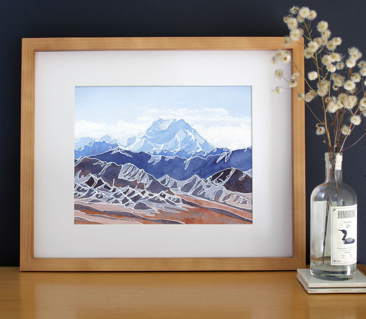 Denali Dreamscape 11x14 Framed Print by Jill Richie