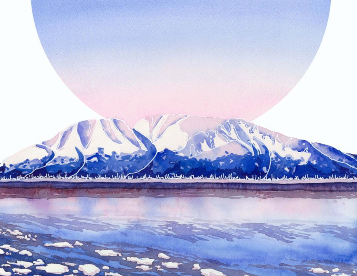 Little Mountain 8x10 Print by Jill Richie