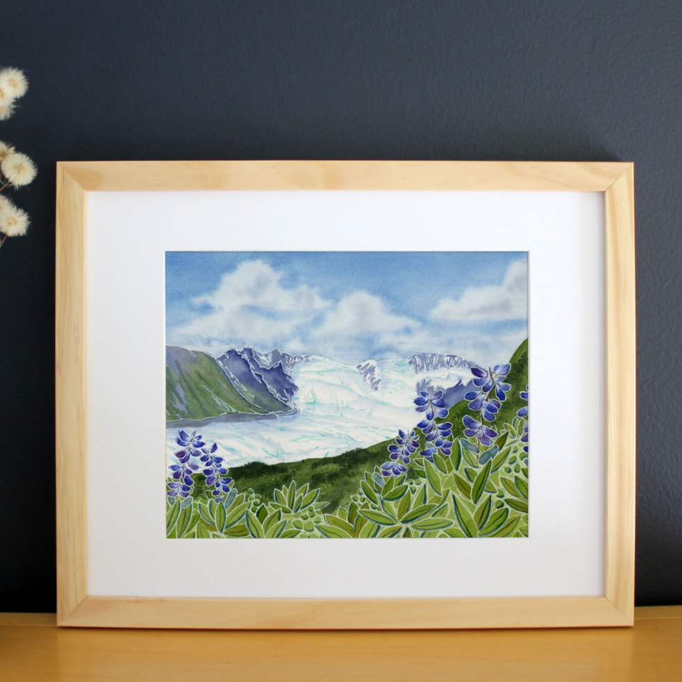Lap of Lupine 8x10 Print by Jill Richie