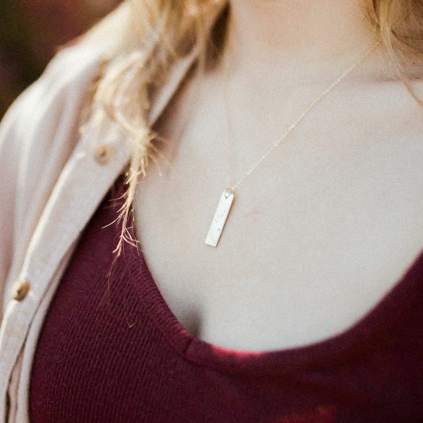 Golden Alaska Necklace by Elm Designs