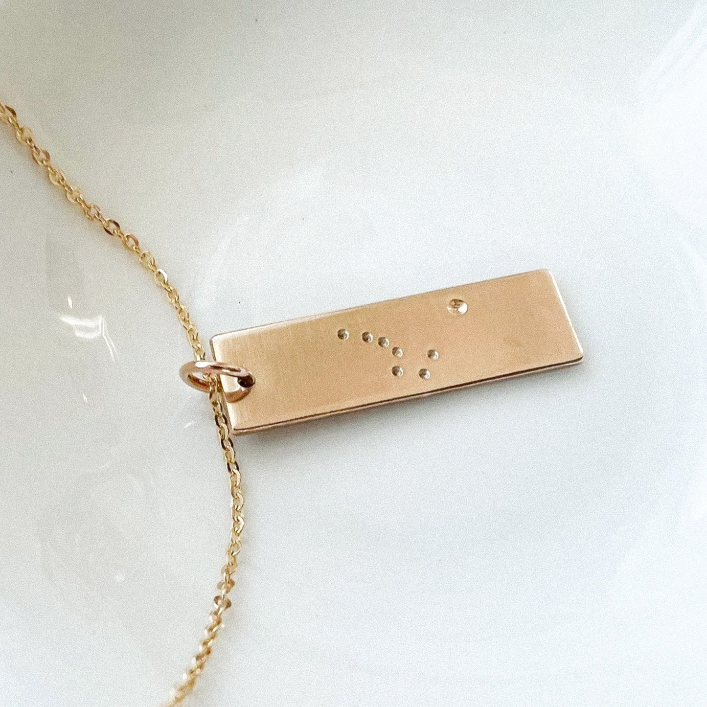 Golden Alaska Necklace by Elm Designs