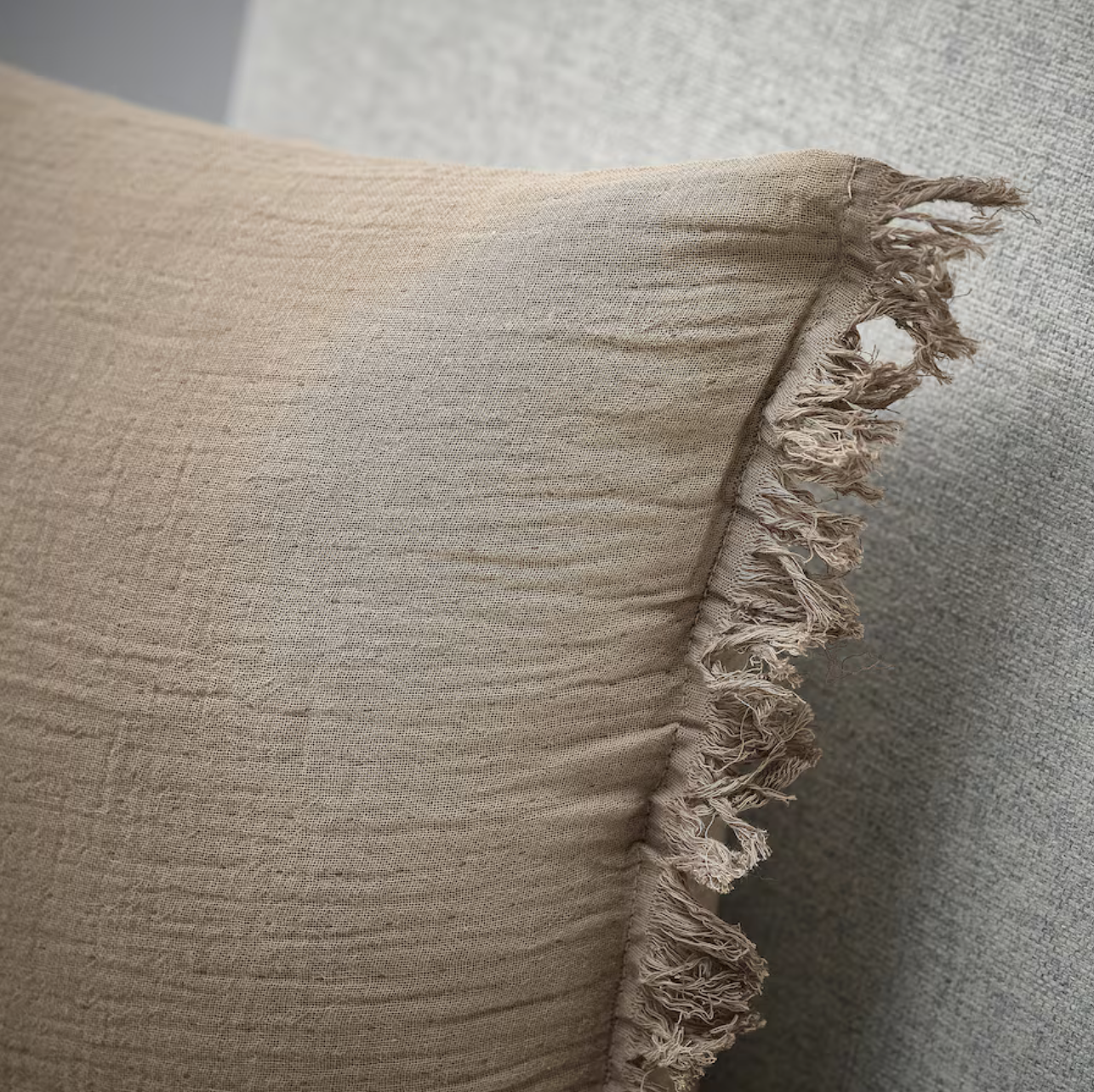 Muslin 20"x20" Pillow | Morel