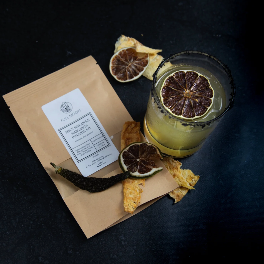Spicy Pineapple Margarita Infusion Kit by Full Moon