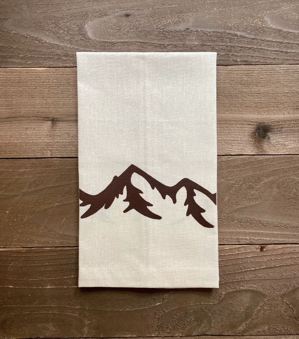 Linen Tea Towel by Printworthy