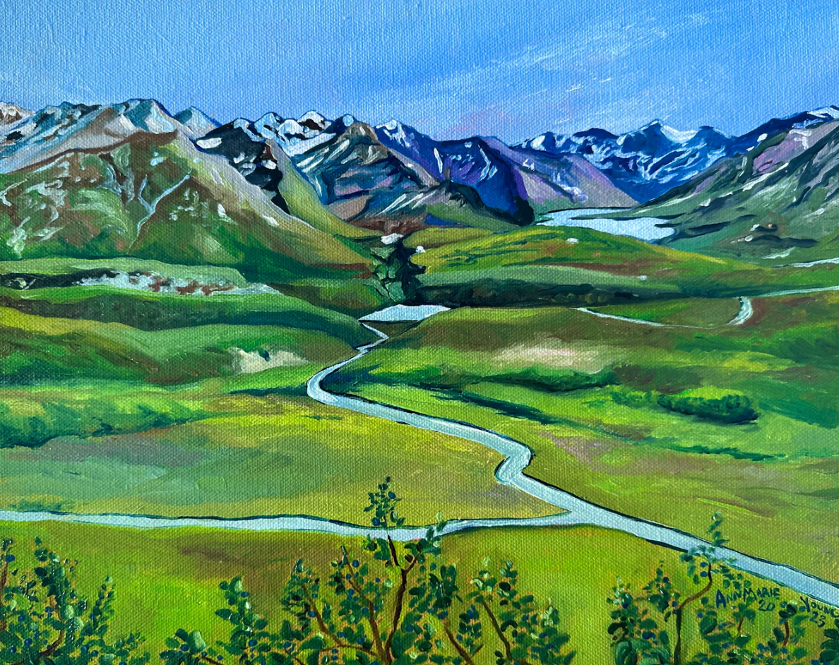 Mountain Song 8x10 Print by AnnMarie Henderson