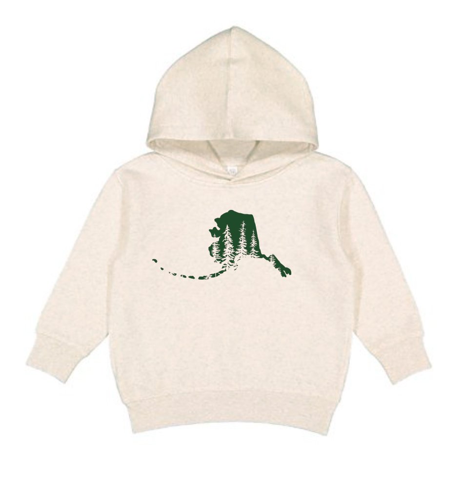 Stately Spruce Kids Hoodie by Printworthy