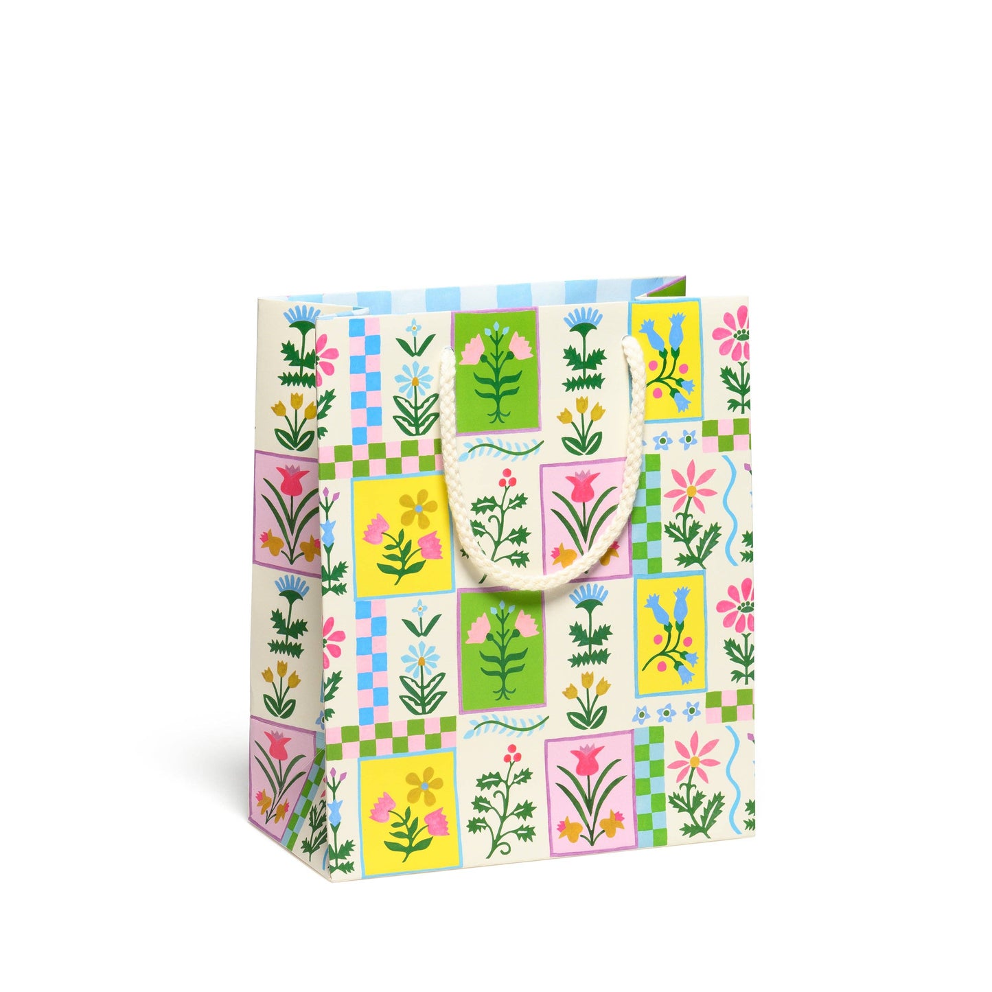 Retro Flower Gift Bag | Small by Red Cap Cards