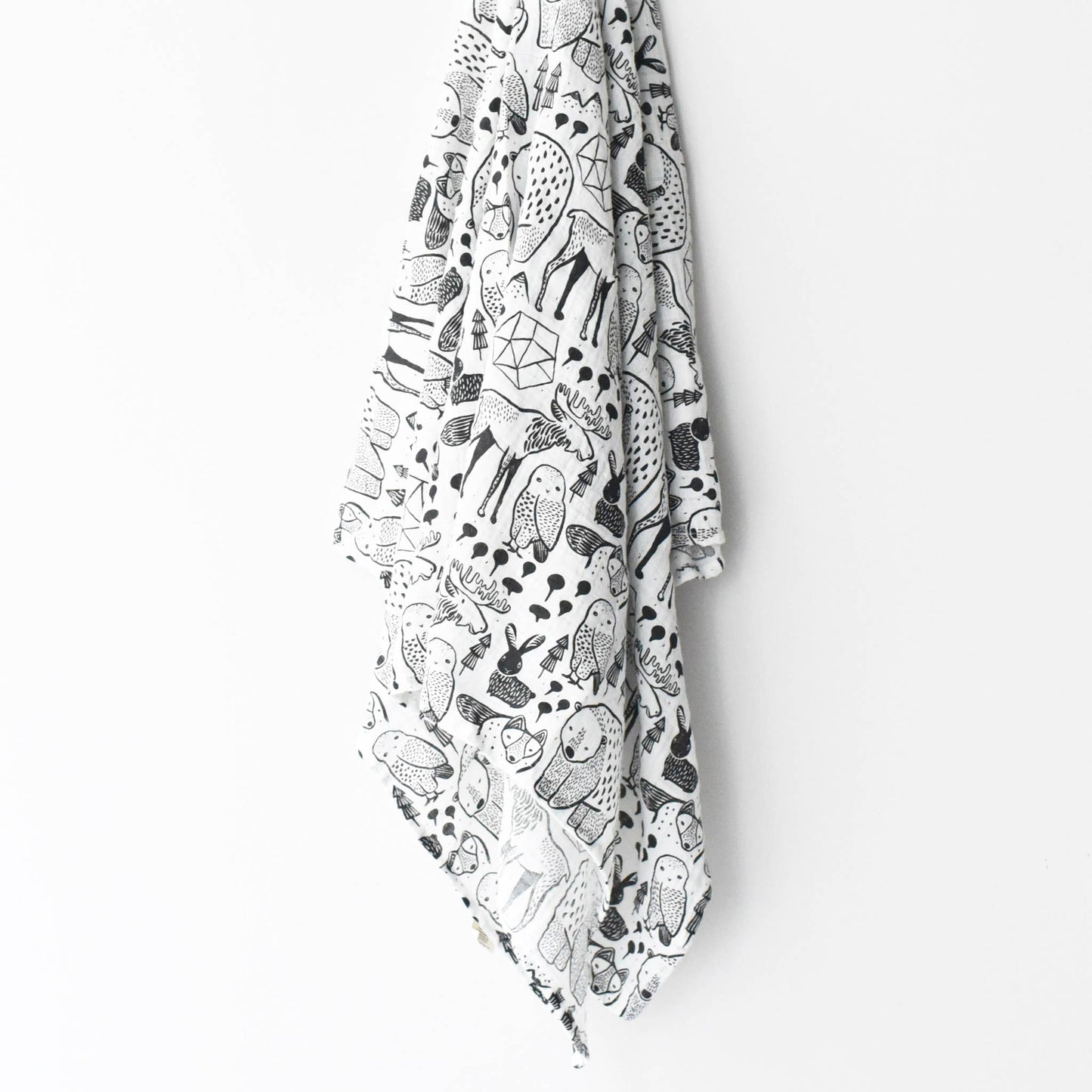 Organic Muslin Swaddle | Nordic by Wee Gallery