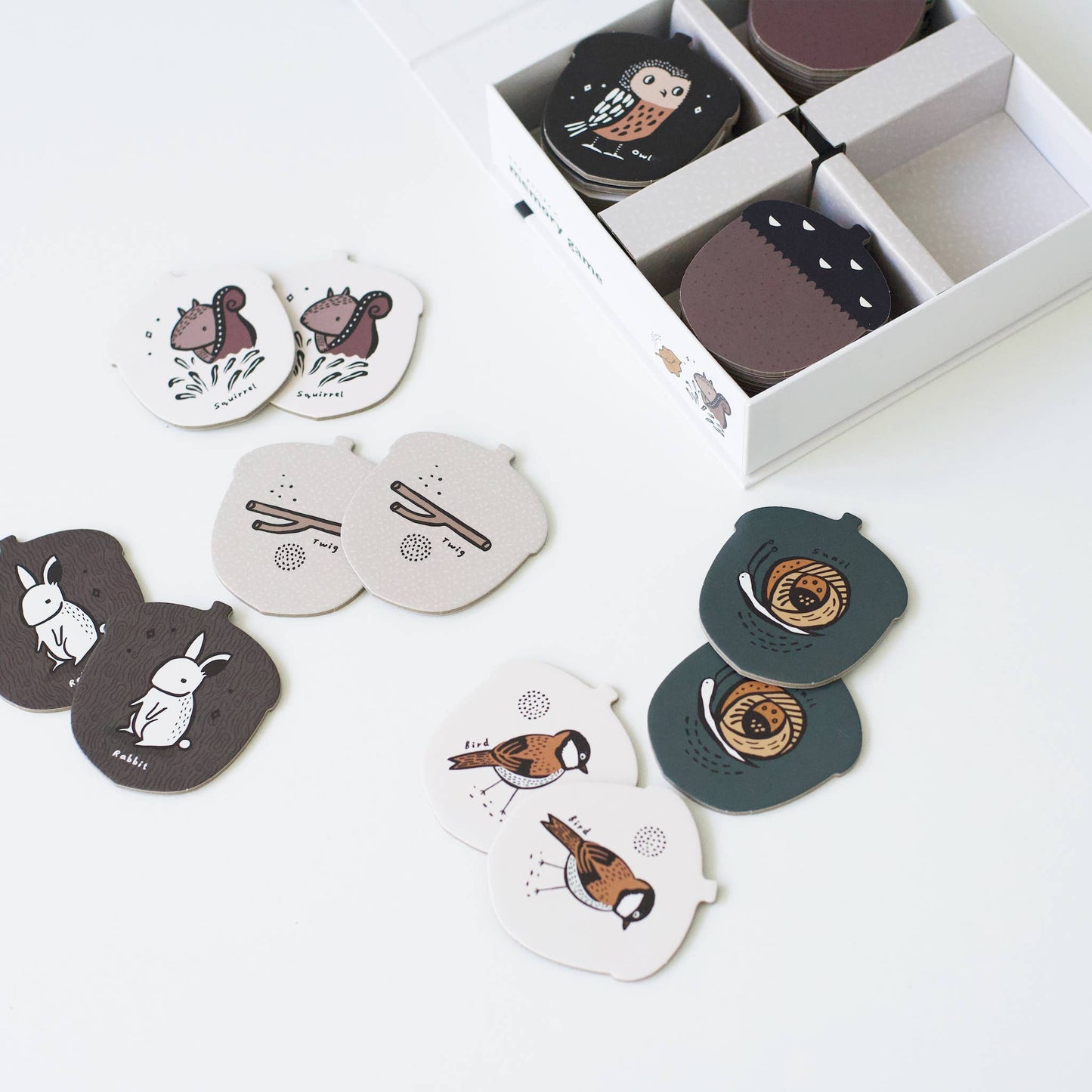 Woodland Memory Game by Wee Gallery