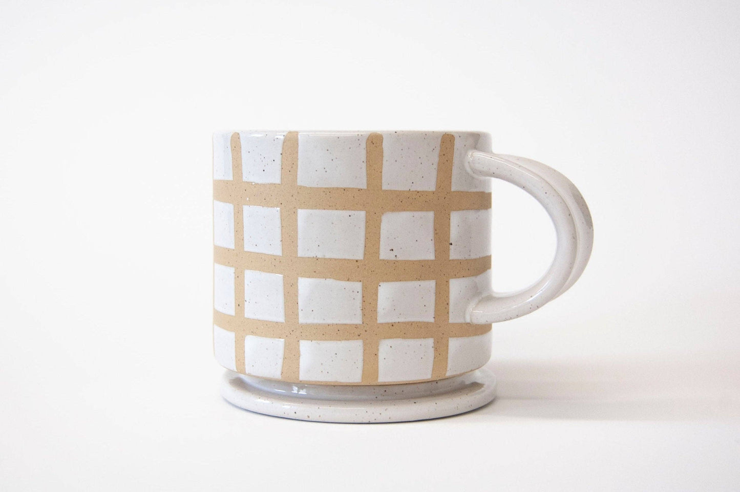 Speckle Grid Mug by Co.House Designs