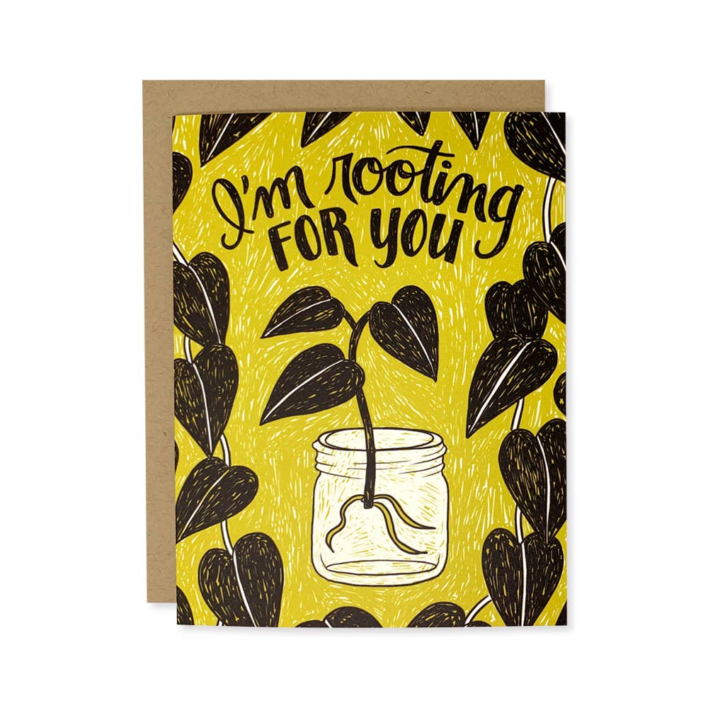 Rooting for You Card by Wit & Whistle