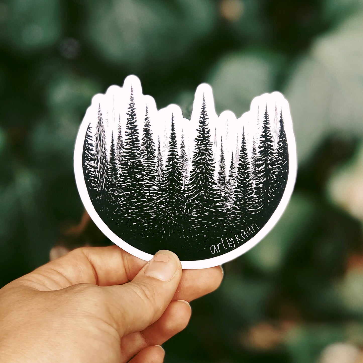 Treescape Circle by Kaari & Co.