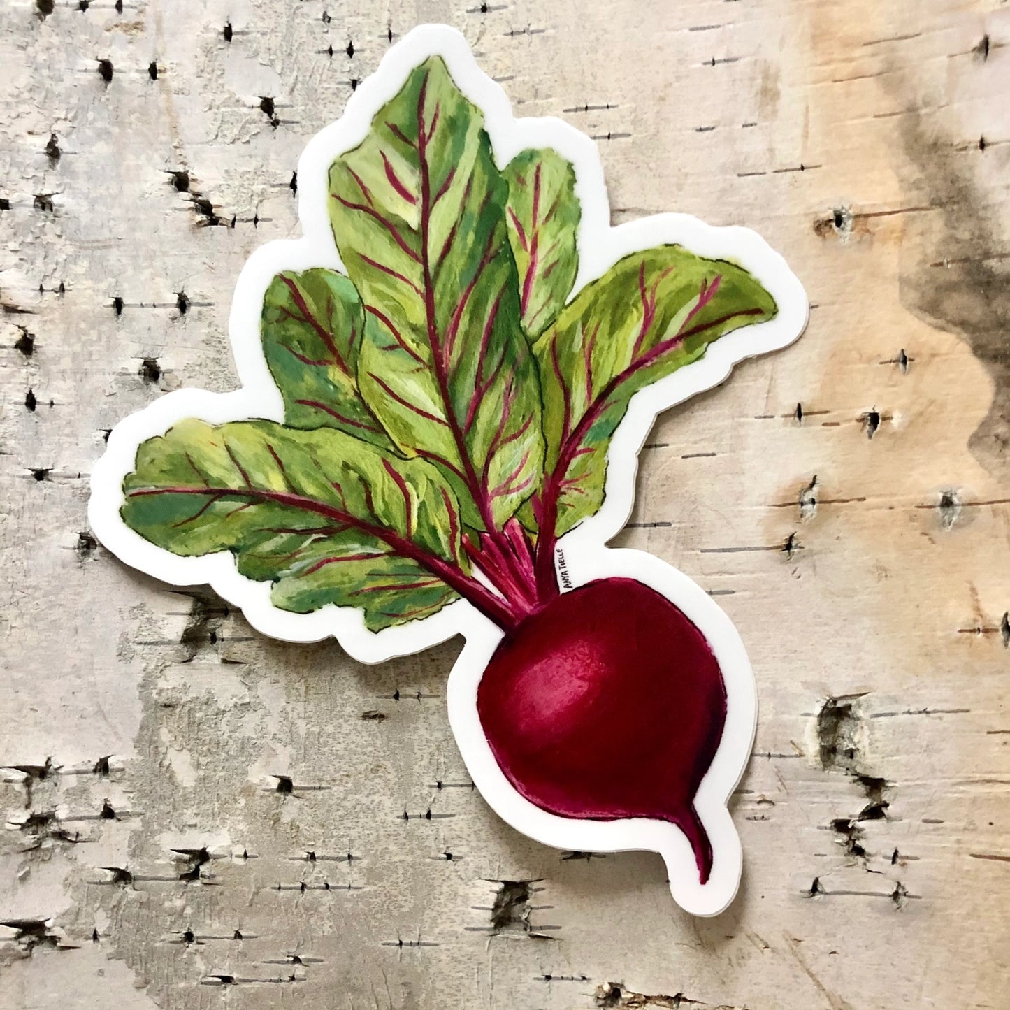 Beet Sticker by Anya Toelle