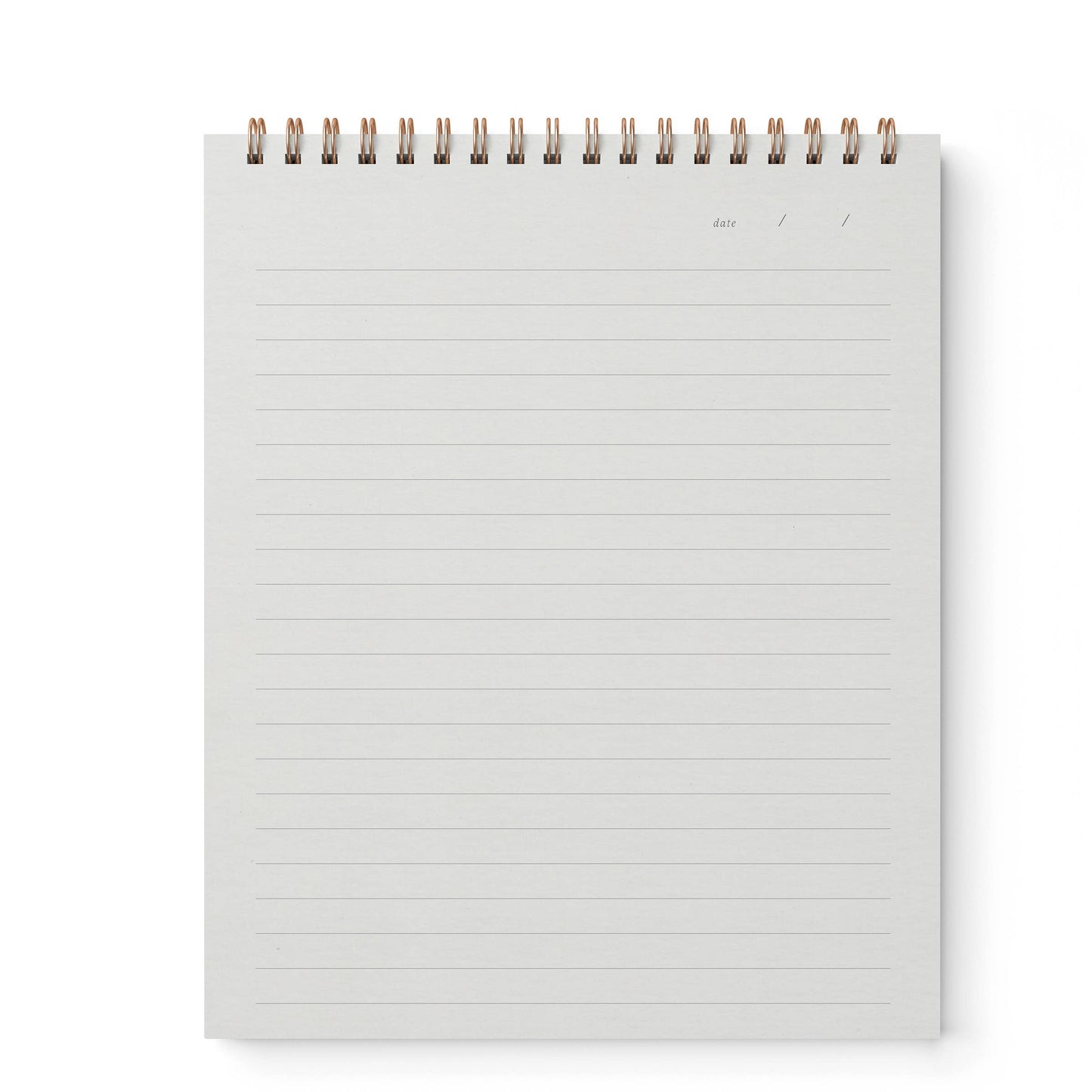 To Note Lined Notebook in Steel Blue by Ramona & Ruth