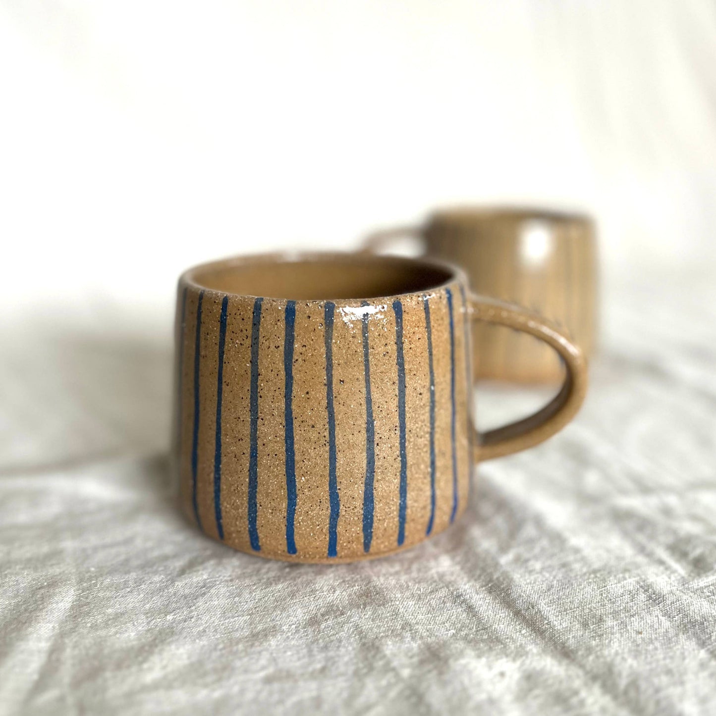 Blue Line Mug by Void & Form Ceramics