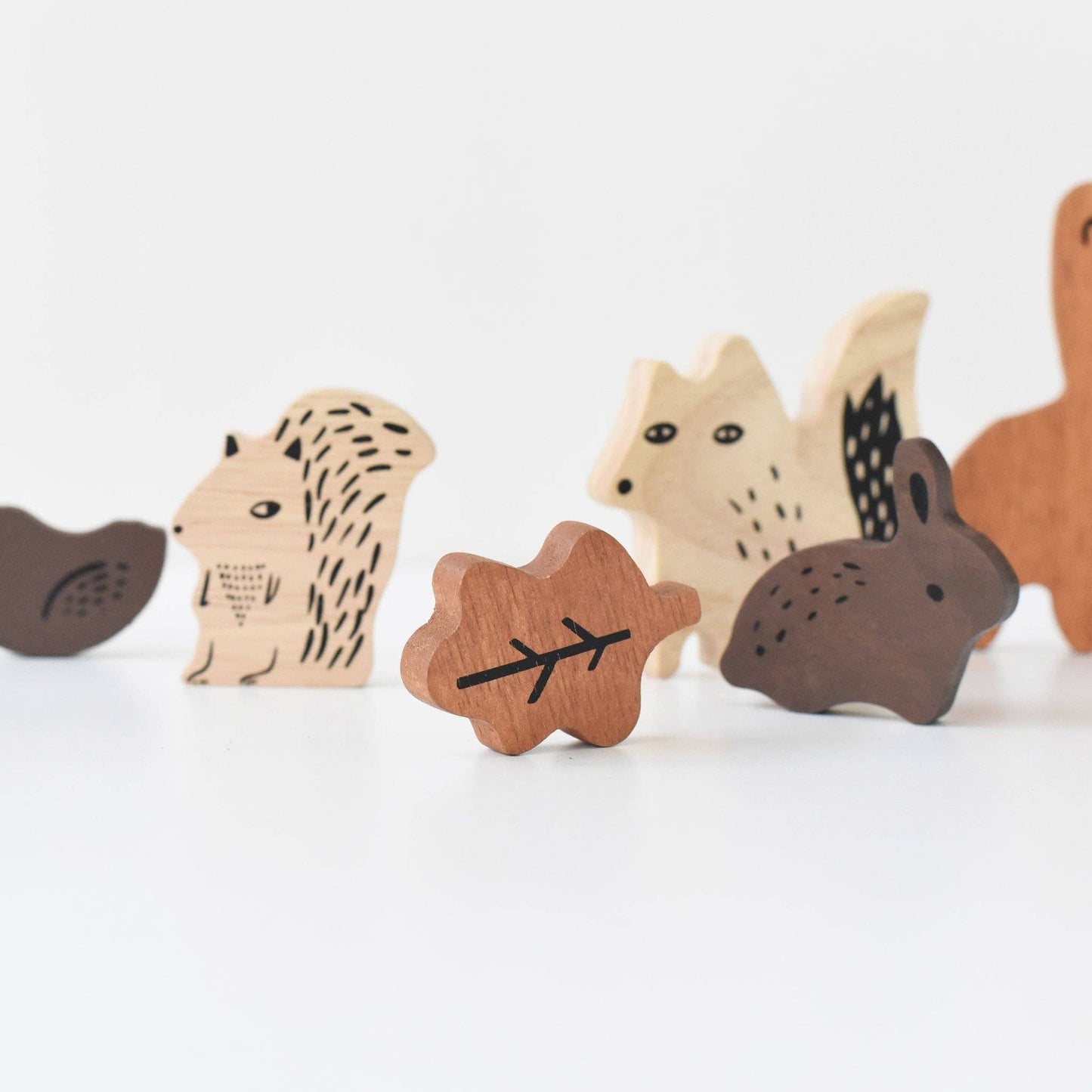 Woodland Animals Wooden Tray Puzzle by Wee Gallery