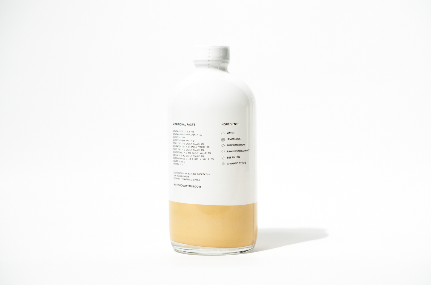 Honey Sour Cocktail Mix by WithCo Cocktails