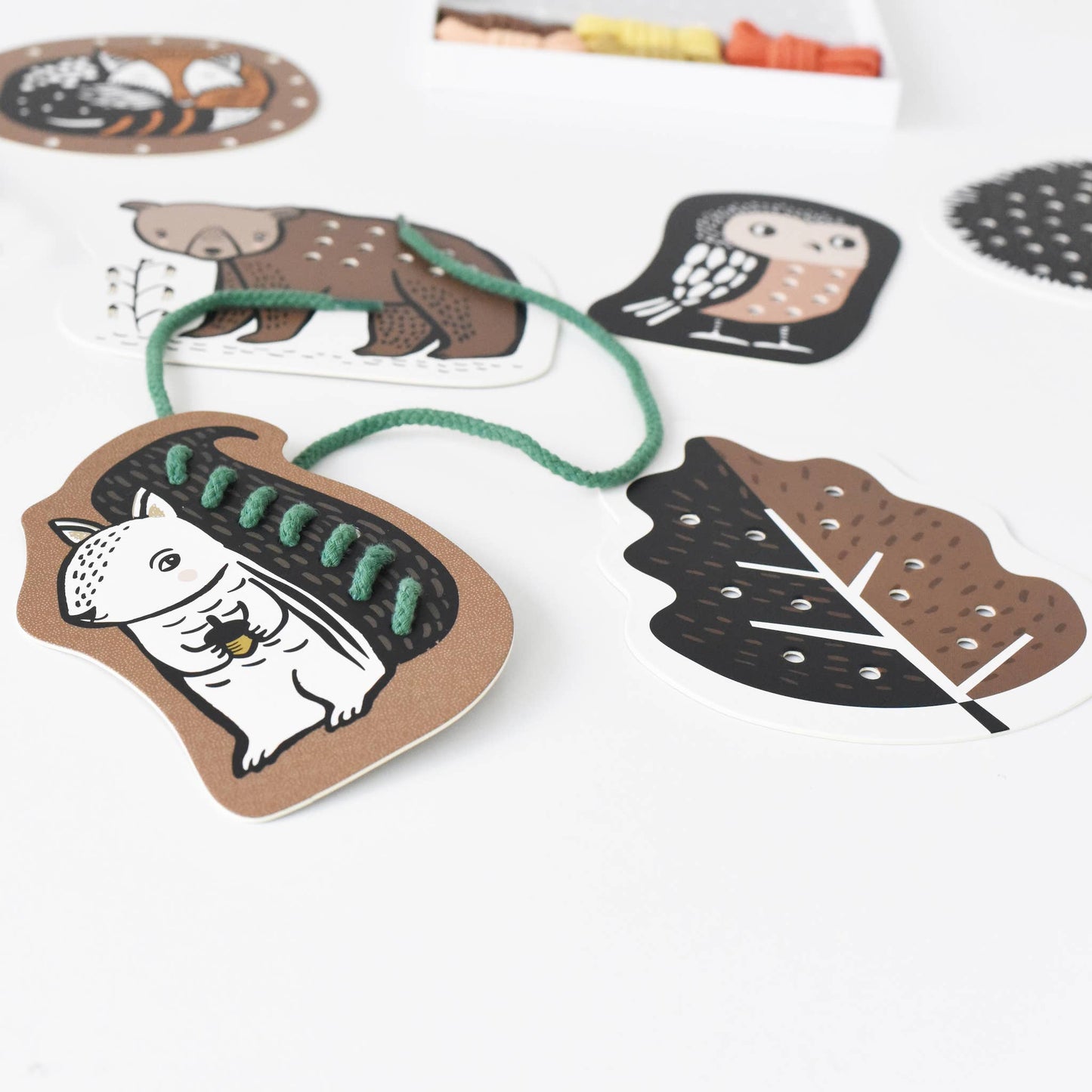 Lacing Cards by Wee Gallery