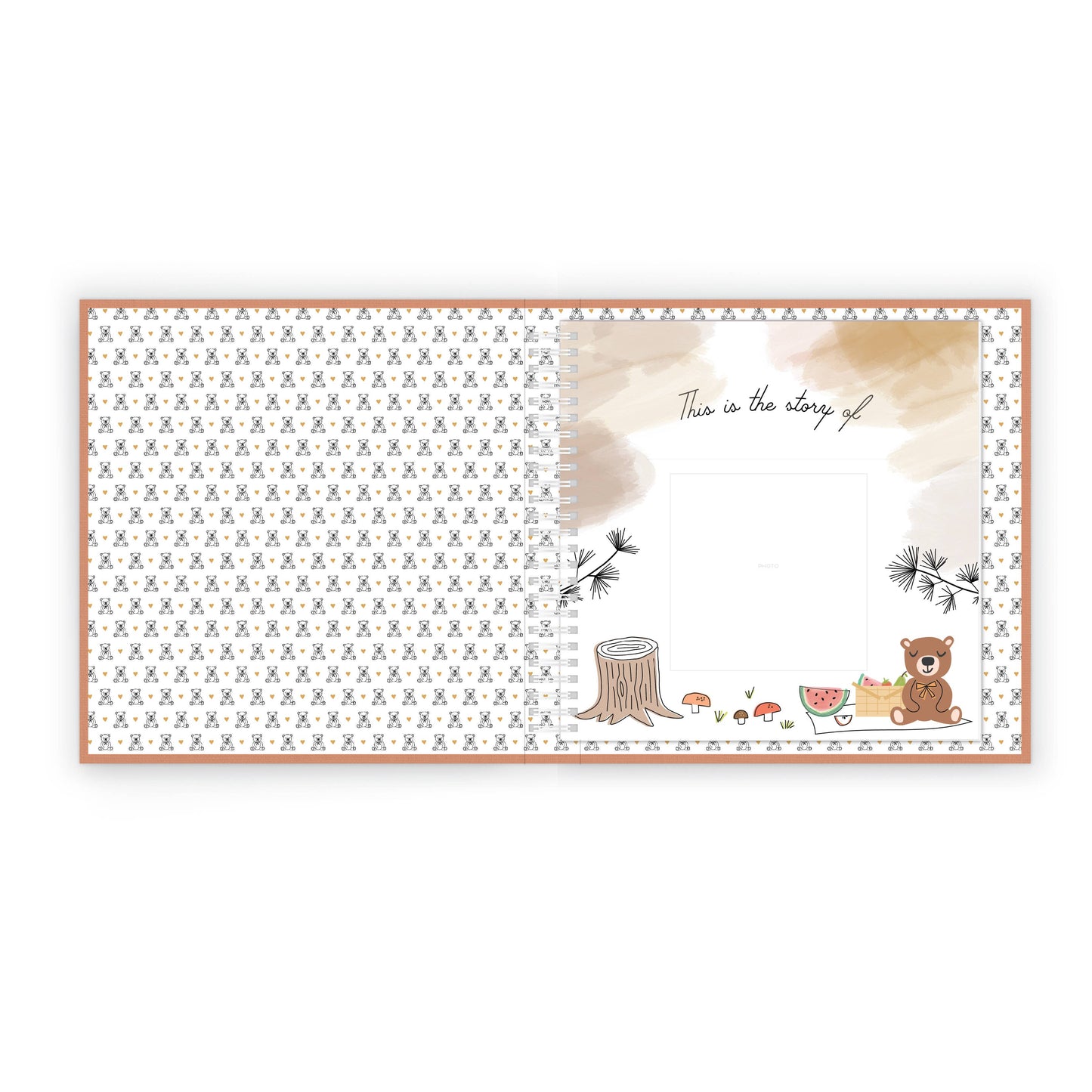 Teddy Bears Picnic Baby Memory Book by Lucy Darling